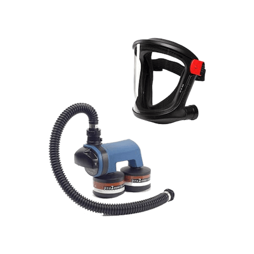 Åndedrætsværn - Automask med blæser 2 filtre
