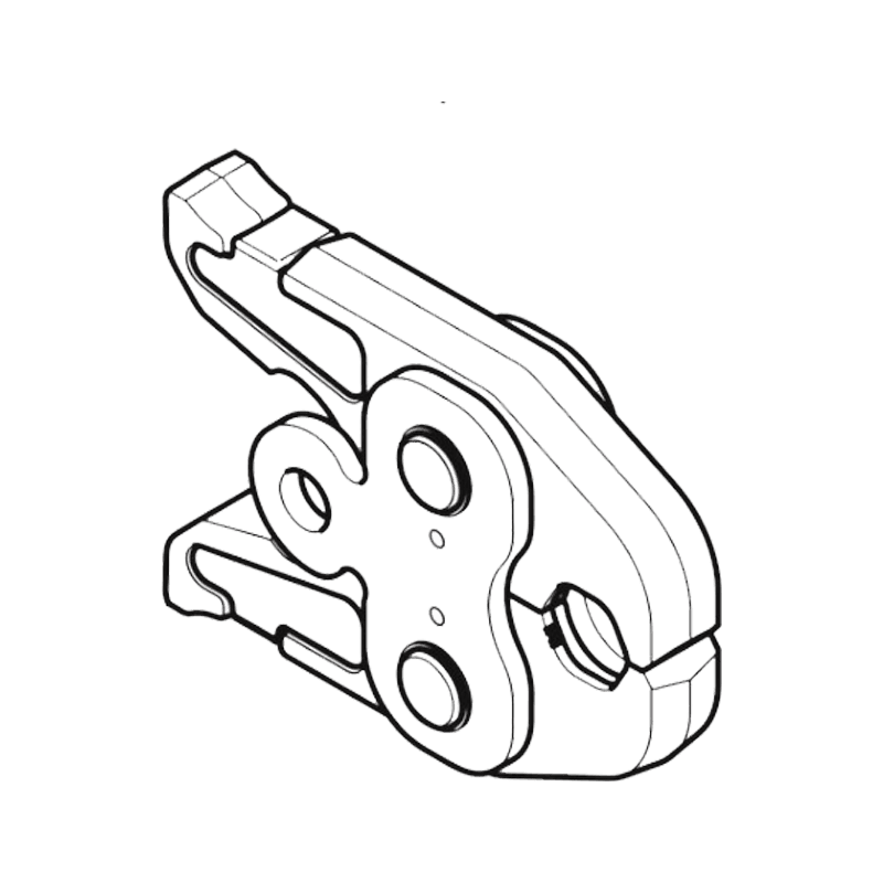 Prestang Ø35 mm M-Bakke