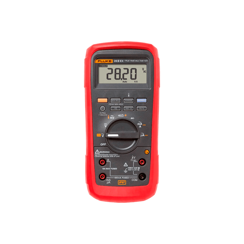 Multimeter ( Kat III/IV, 1000/600V, IP 67 )