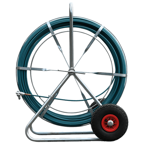 Søgefjeder Ø9 100 m med hjul