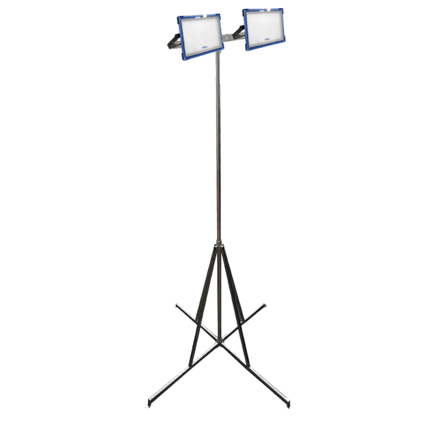 Lampe stativ 2-6m inkl. 2 * 50W lamper