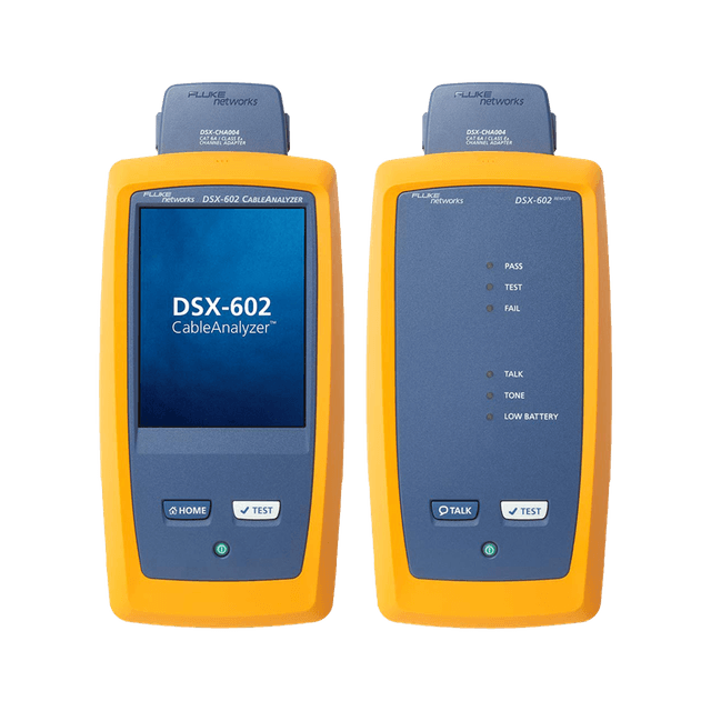 Kabeltester INTL, Fluke DSX-602 RJ45, LIQ-100-IE